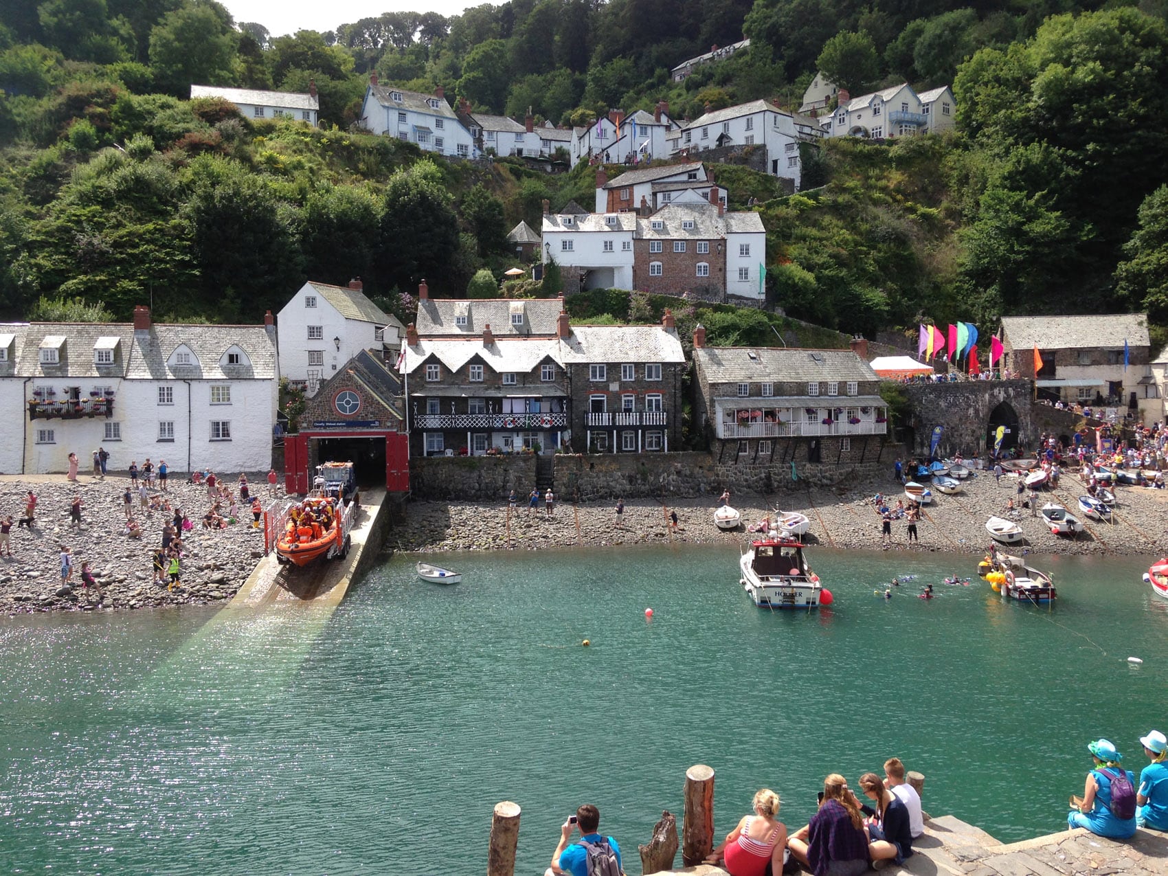 Clovelly village featured in an article