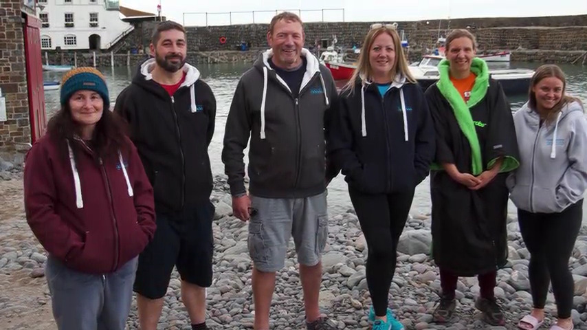 North Devon Team Swam the English Channel for RNLI Appledore and Clovelly